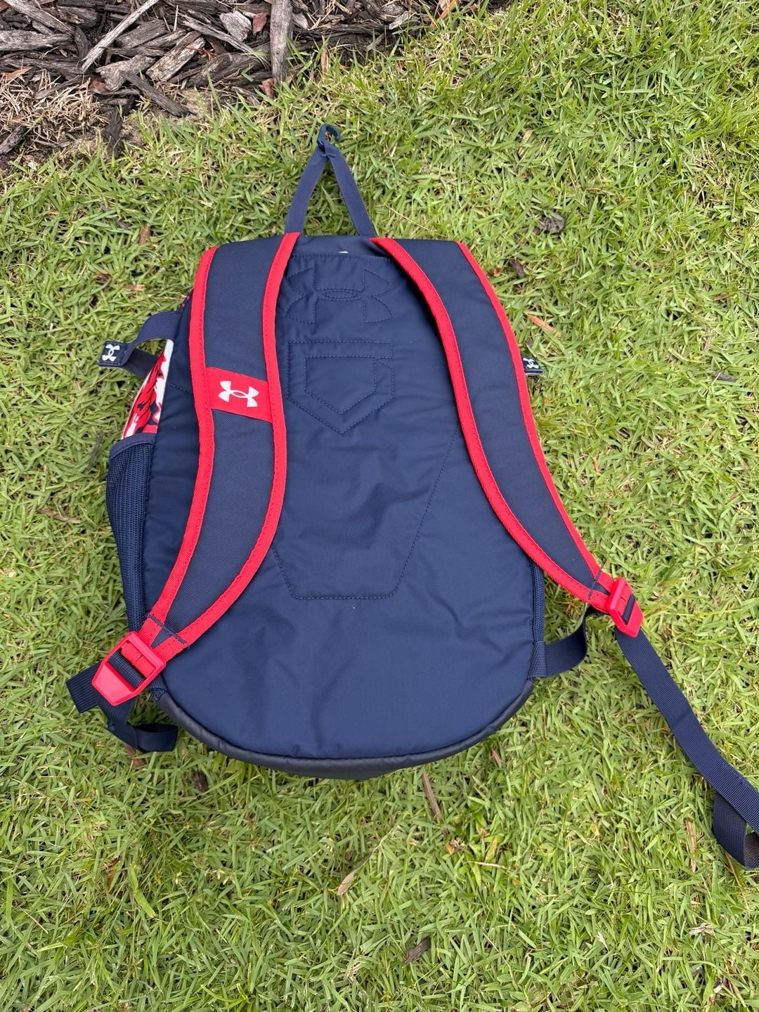 Under Armour Hustle 50 Team Blue Backpack 3