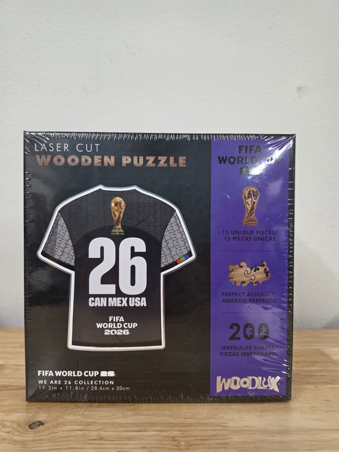 FIFA World Cup 2026 “We Are 26” Wooden Puzzle – NEW SEALED 1