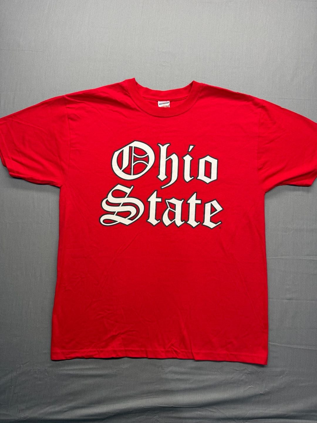 Jerzees Ohio State Buckeyes Red T-Shirt Size L 2