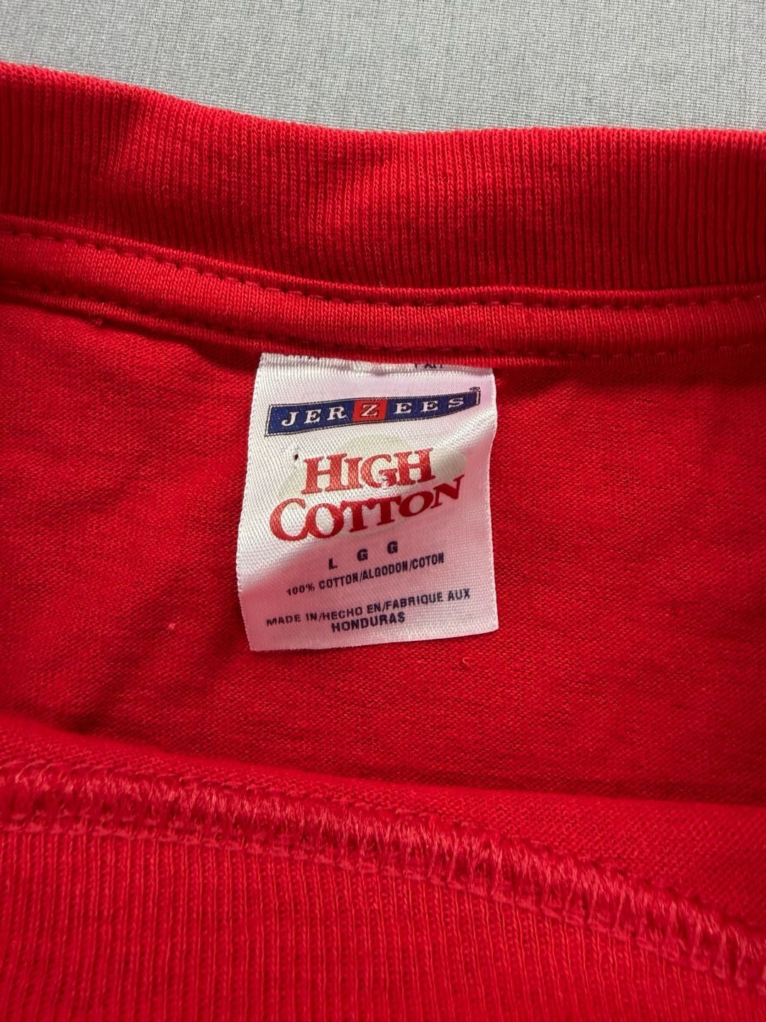 Jerzees Ohio State Buckeyes Red T-Shirt Size L 3