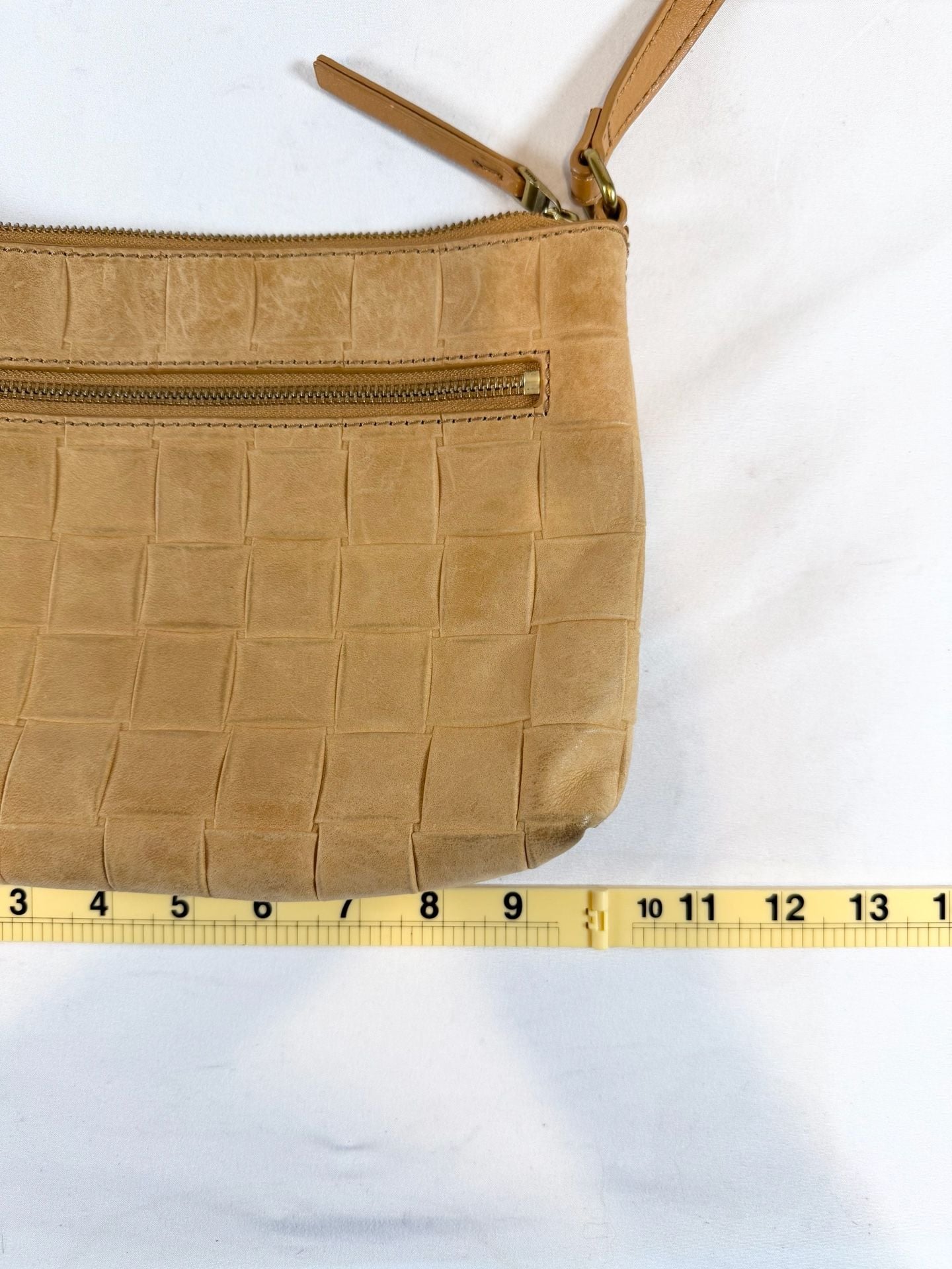 Fossil Fiona Woven Leather Crossbody Quiet Luxury Old Money Minimalist Heritage Preppy 10