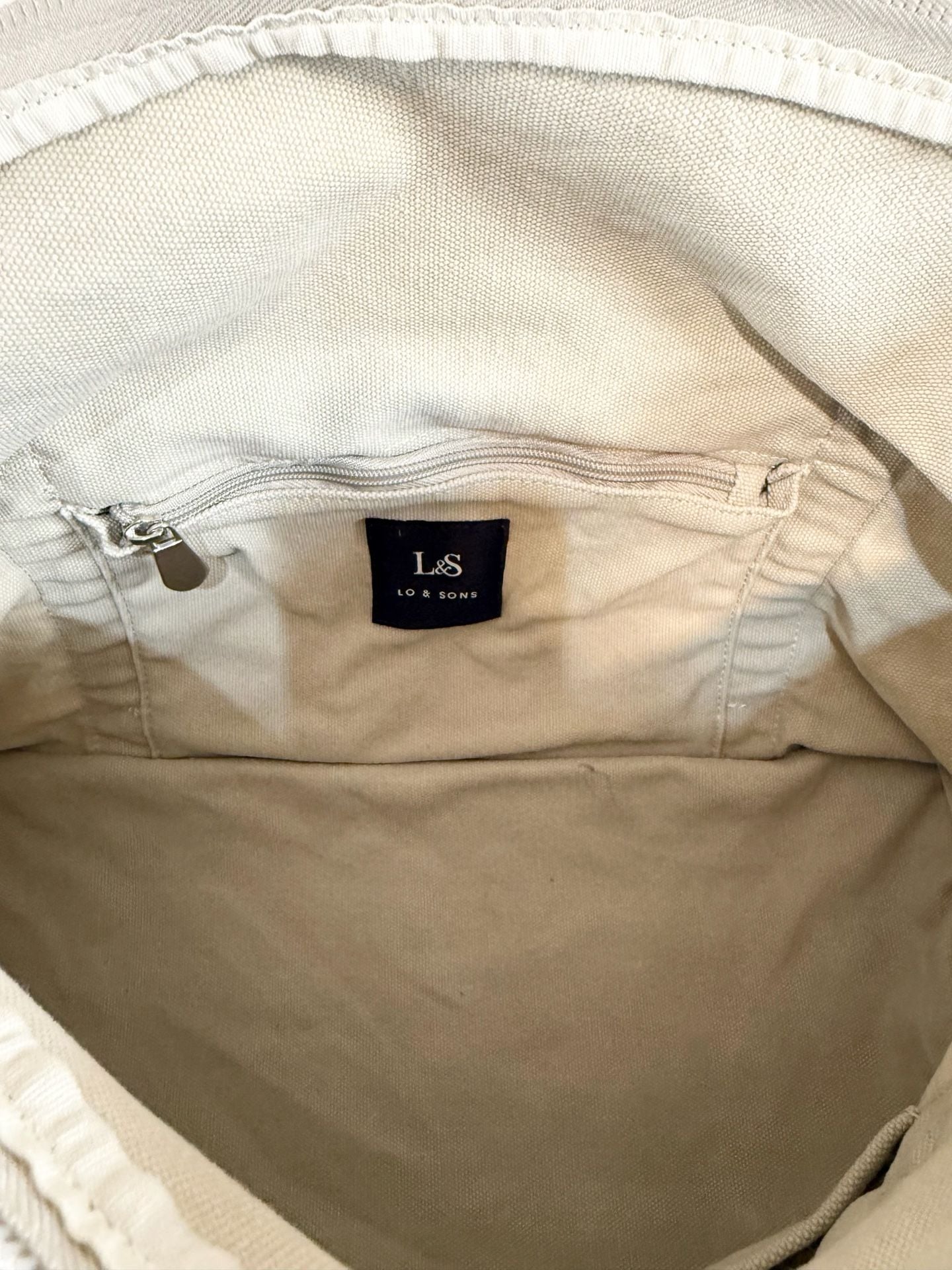 Lo & Sons Canvas Weekender Bag Quiet Luxury Old Money Minimalist Heritage Preppy 8