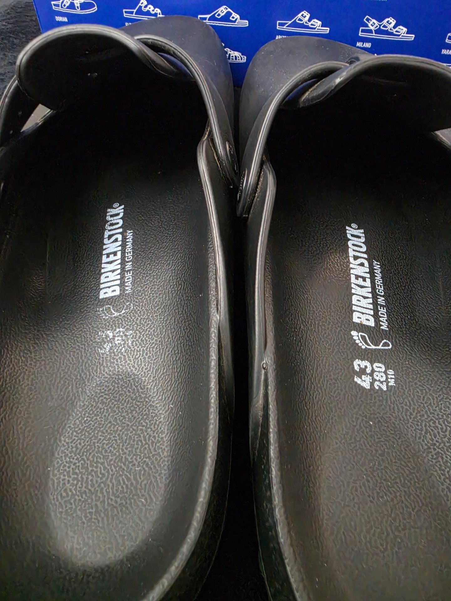 Birkenstock Boston EVA Black Clogs Mules Size 43/US 10 Men's Regular Fit  8