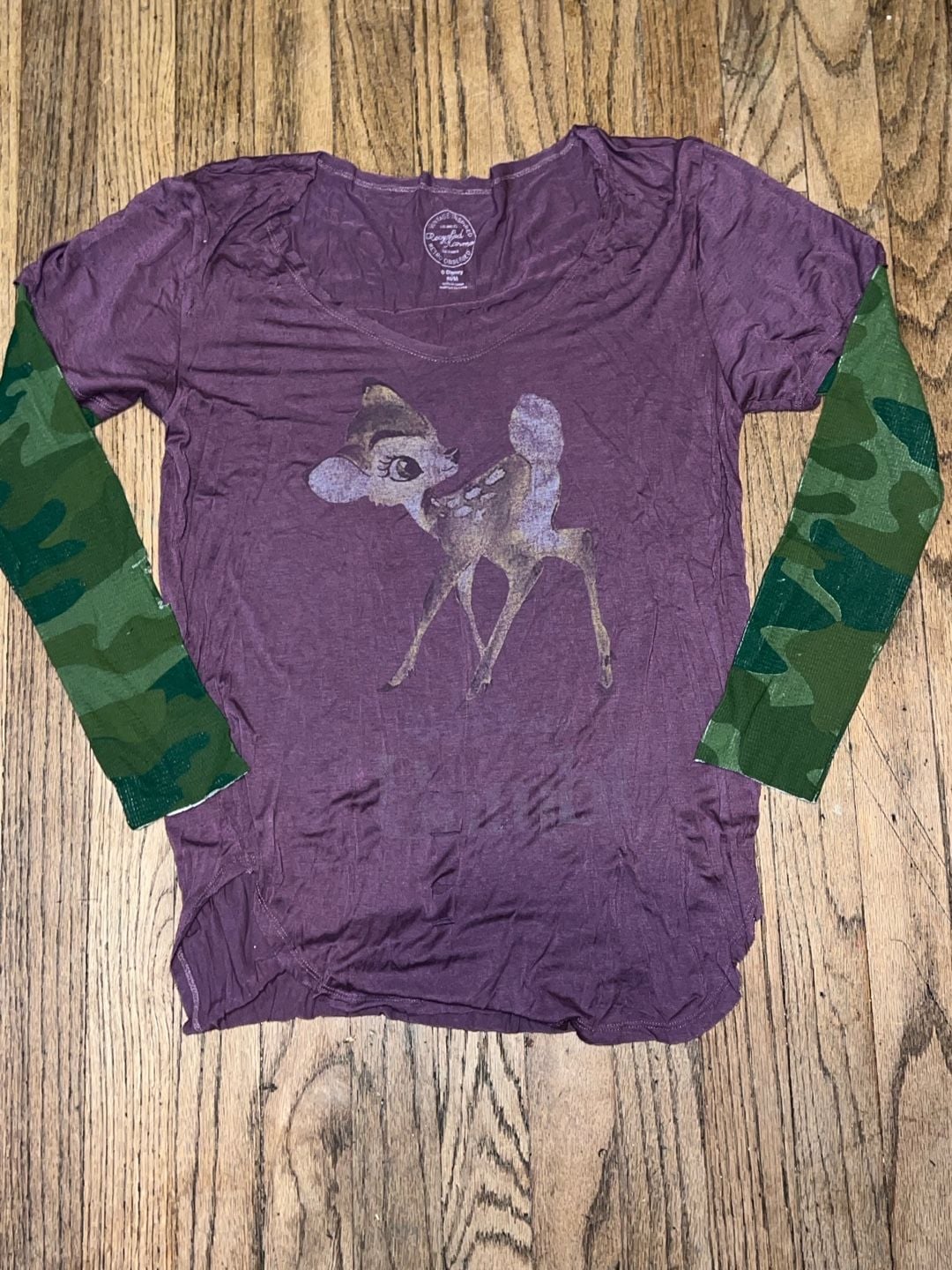 Custom Disney Bambi Deer Graphic T
2