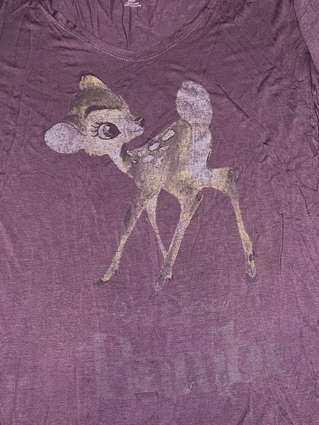 Custom Disney Bambi Deer Graphic T
3