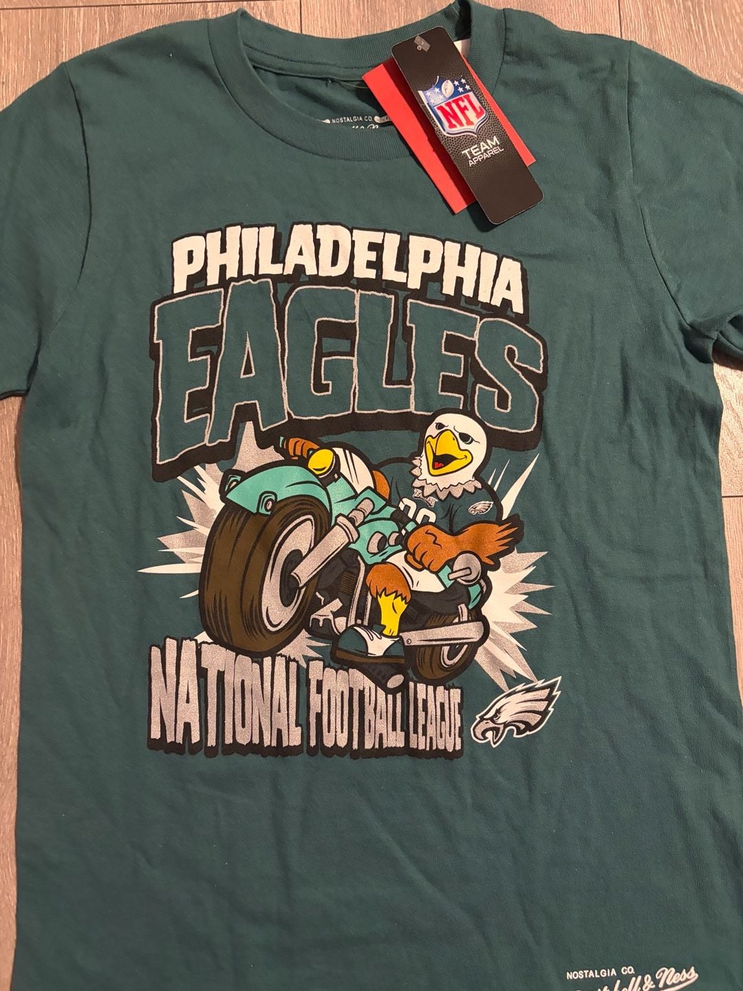 Philadelphia Eagles youth graphic t-shirt Mitchell & Ness. 4