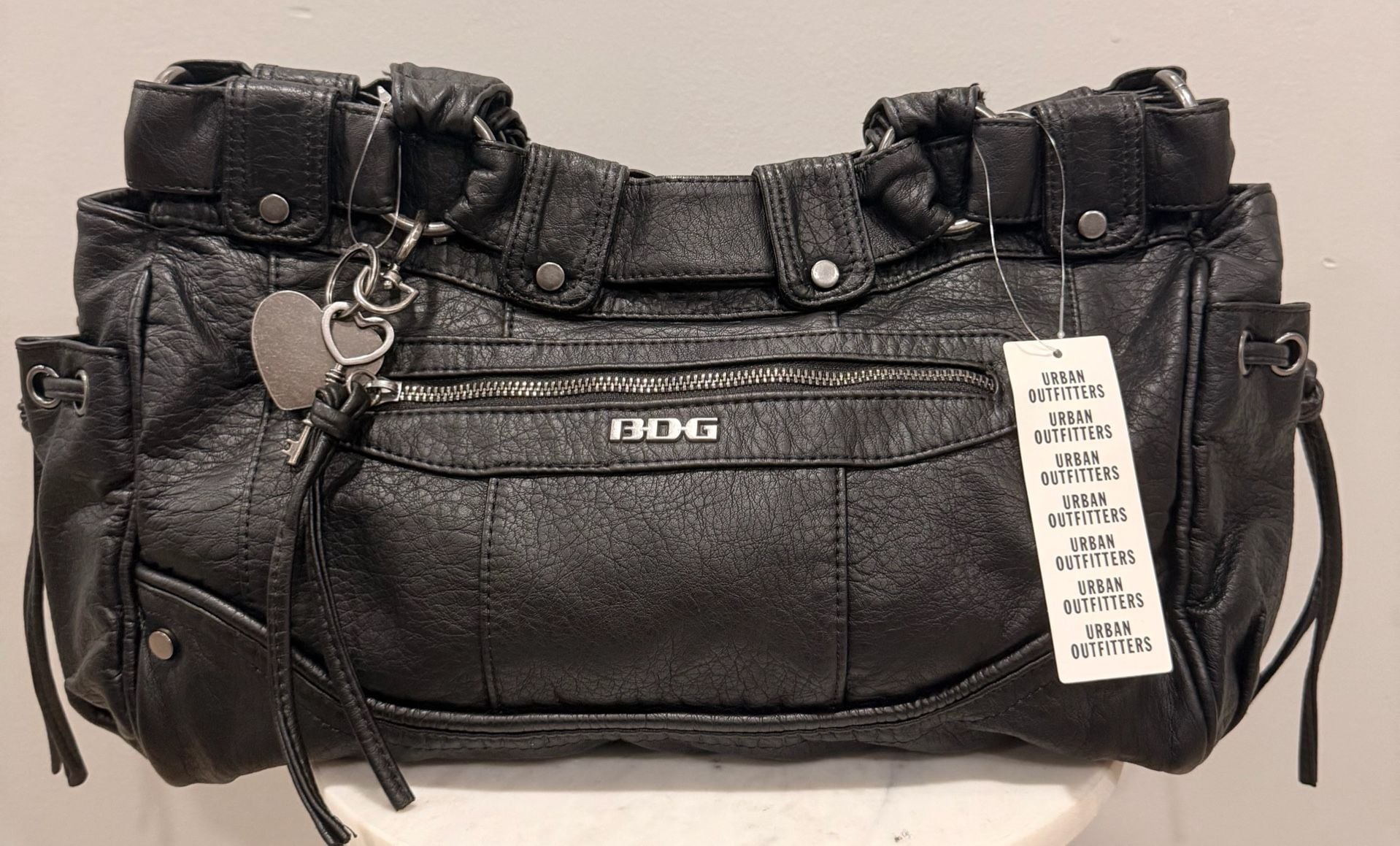 BDG Karlie Lock Shoulder Bag Black 7