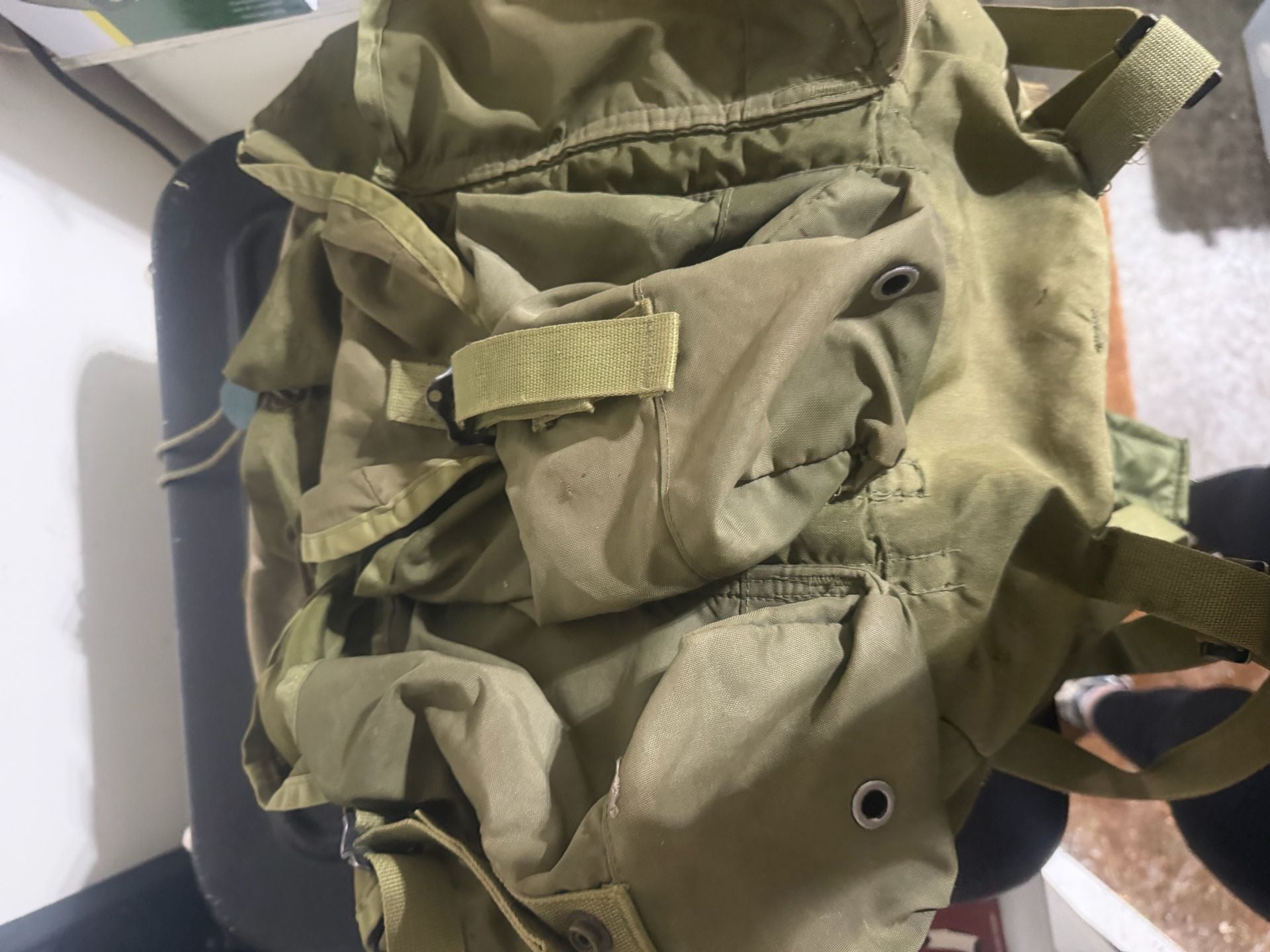 Vintage US Military ALICE LC-1 Field Pack Backpack – No Complete Frame 7