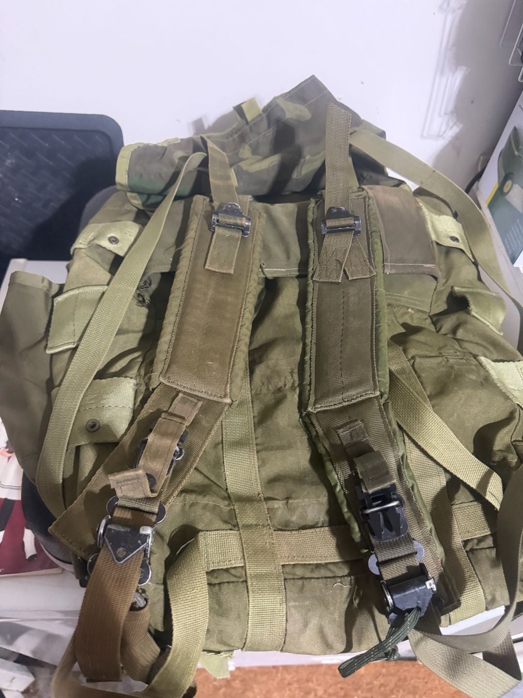 Vintage US Military ALICE LC-1 Field Pack Backpack – No Complete Frame 16