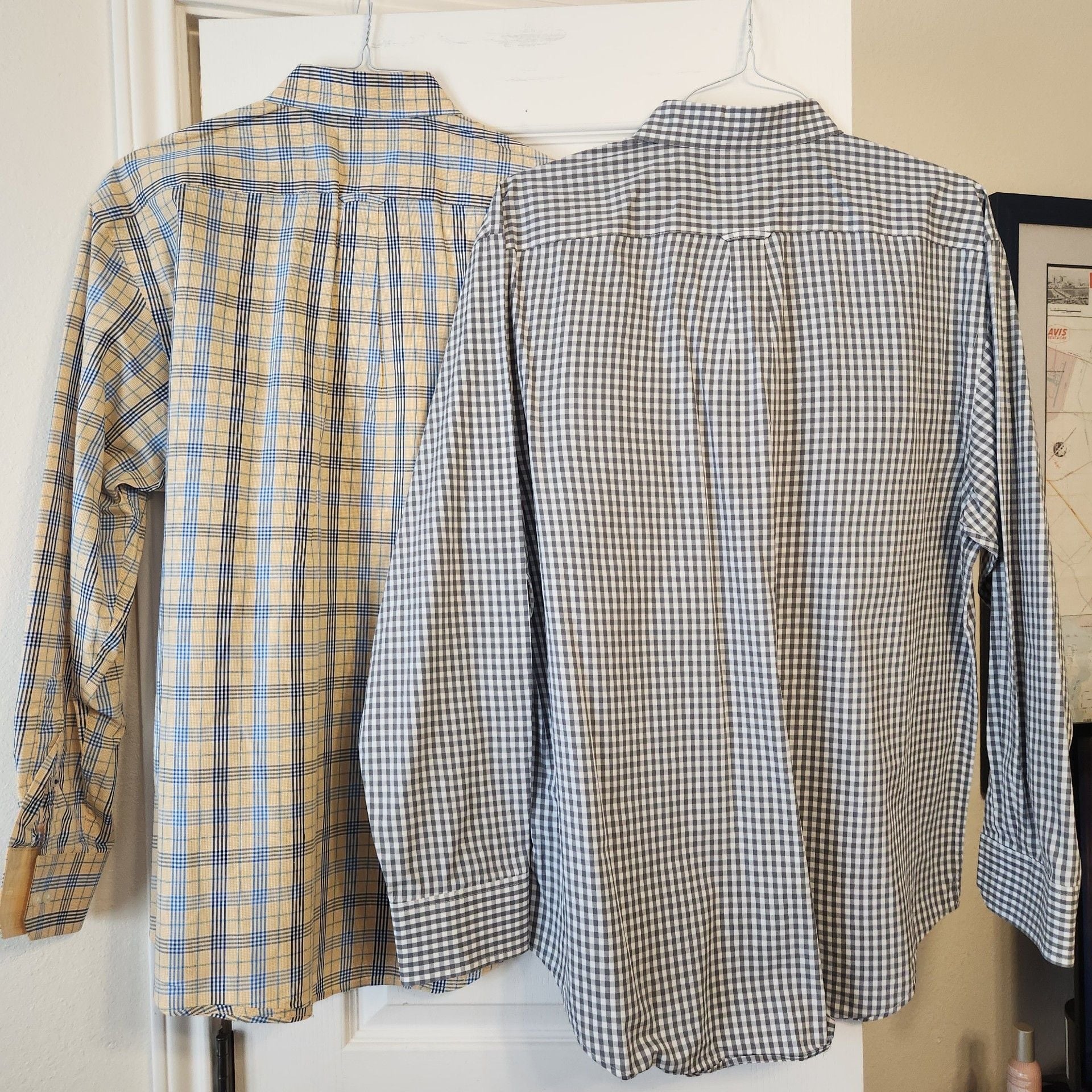 IZOD Premium Essentials Button Down Shirt Size L Lot of 2 3