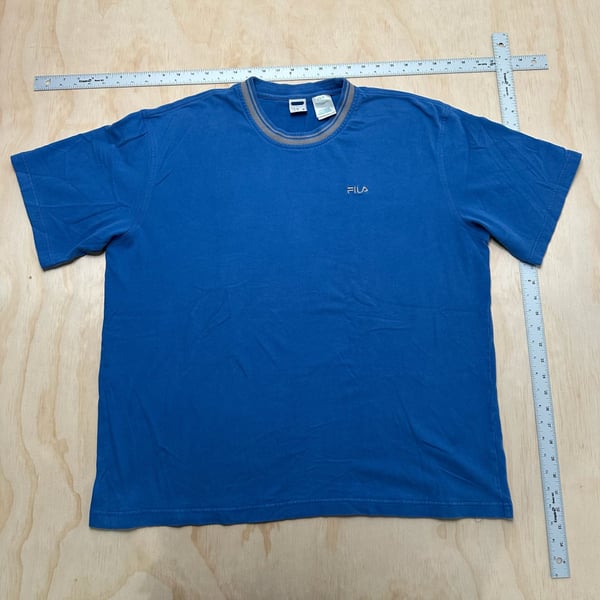 Fila Blue Crew Neck T-Shirt XXL