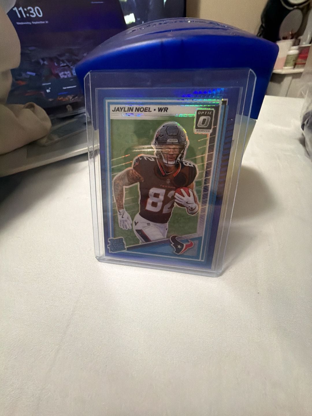 2025 Donruss Optic Jaylin Noel #241 Rated Rookie Football Card 1