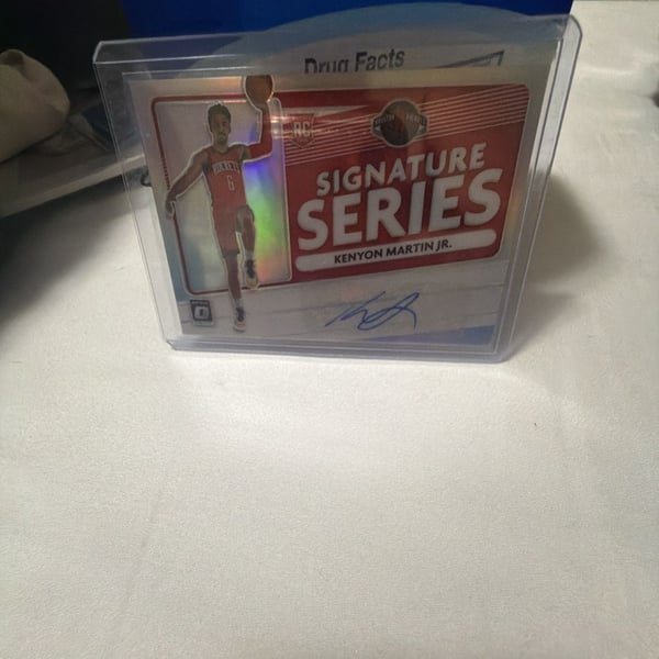 Panini Donruss Optic Basketball Kenyon Martin Jr. Signature Series Auto