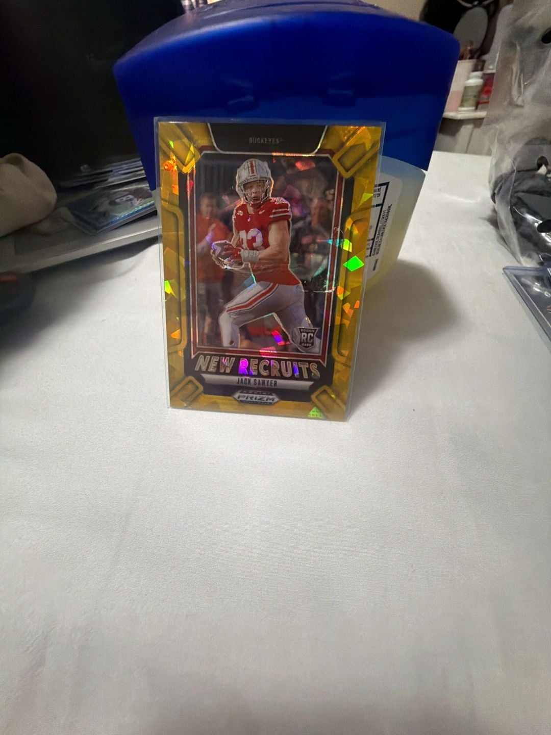2025 Panini Prizm Draft Picks Jack Sawyer Rookie Card 1
