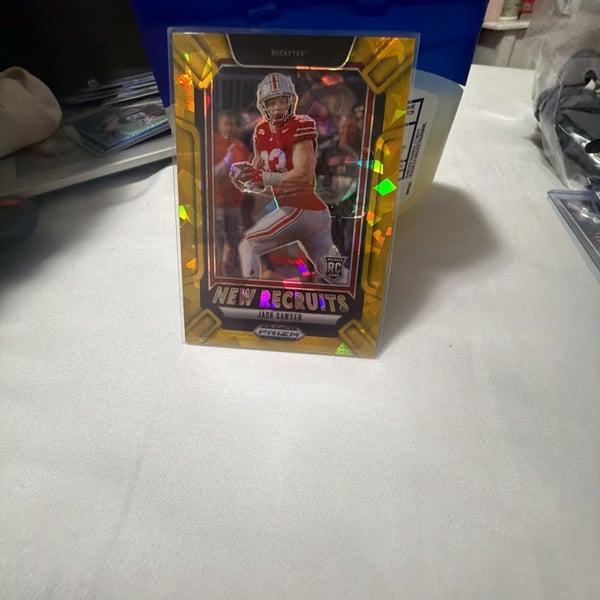 2025 Panini Prizm Draft Picks Jack Sawyer Rookie Card