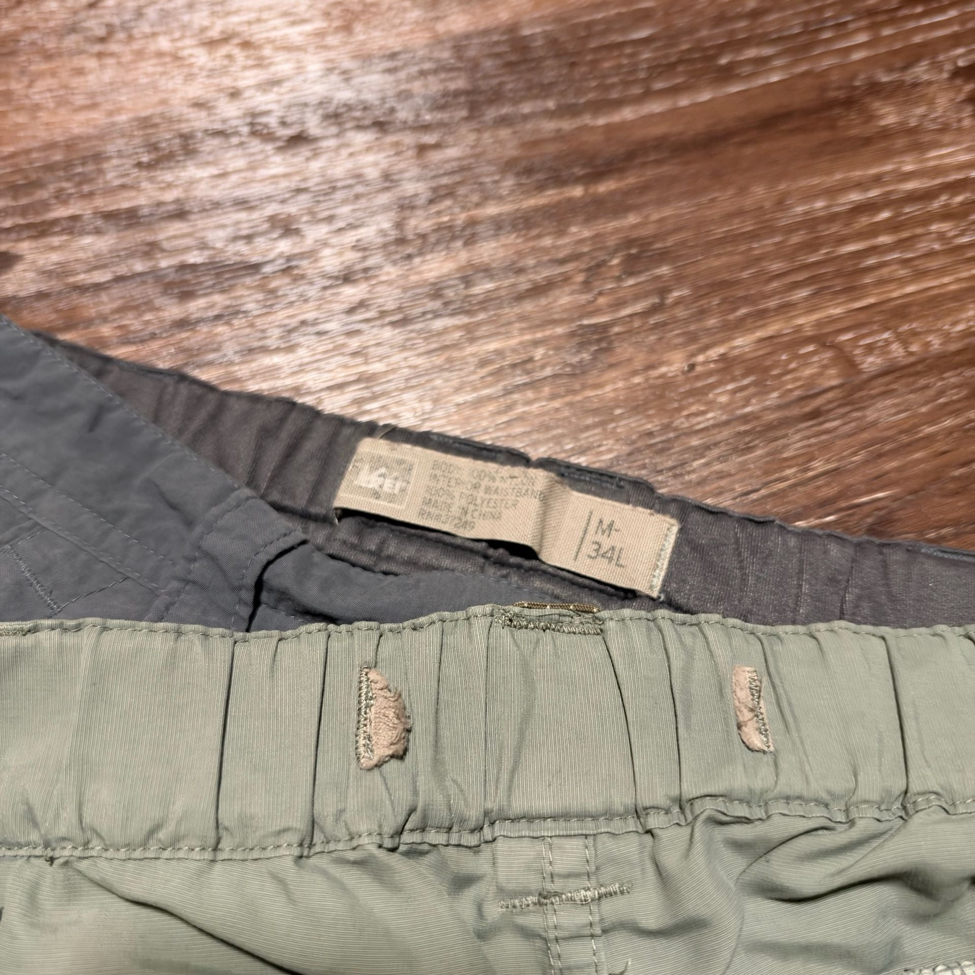 REI Cargo Pants and Shorts North Face ll bean Lot of 6 Pieces Assorted Colors 7