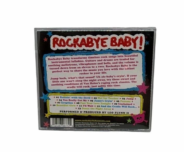 Rockabye Baby! Lullaby Renditions Of Van Halen Audio CD Music 2