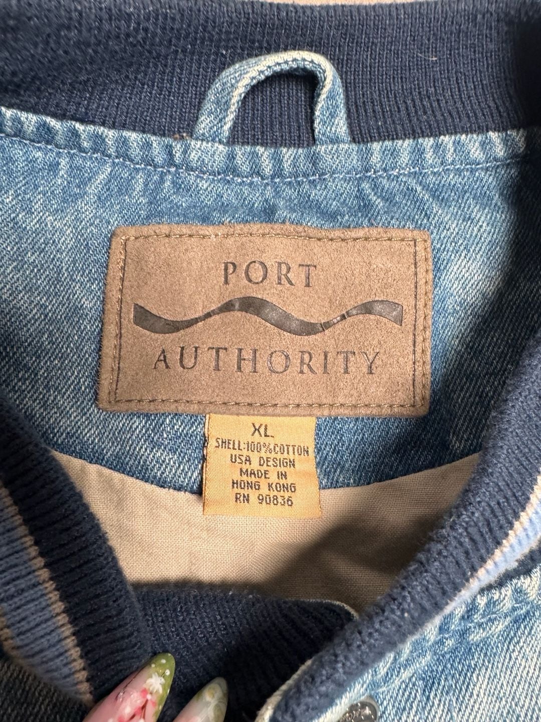 Port Authority Raley's Coca-Cola Denim Varsity Jacket 5
