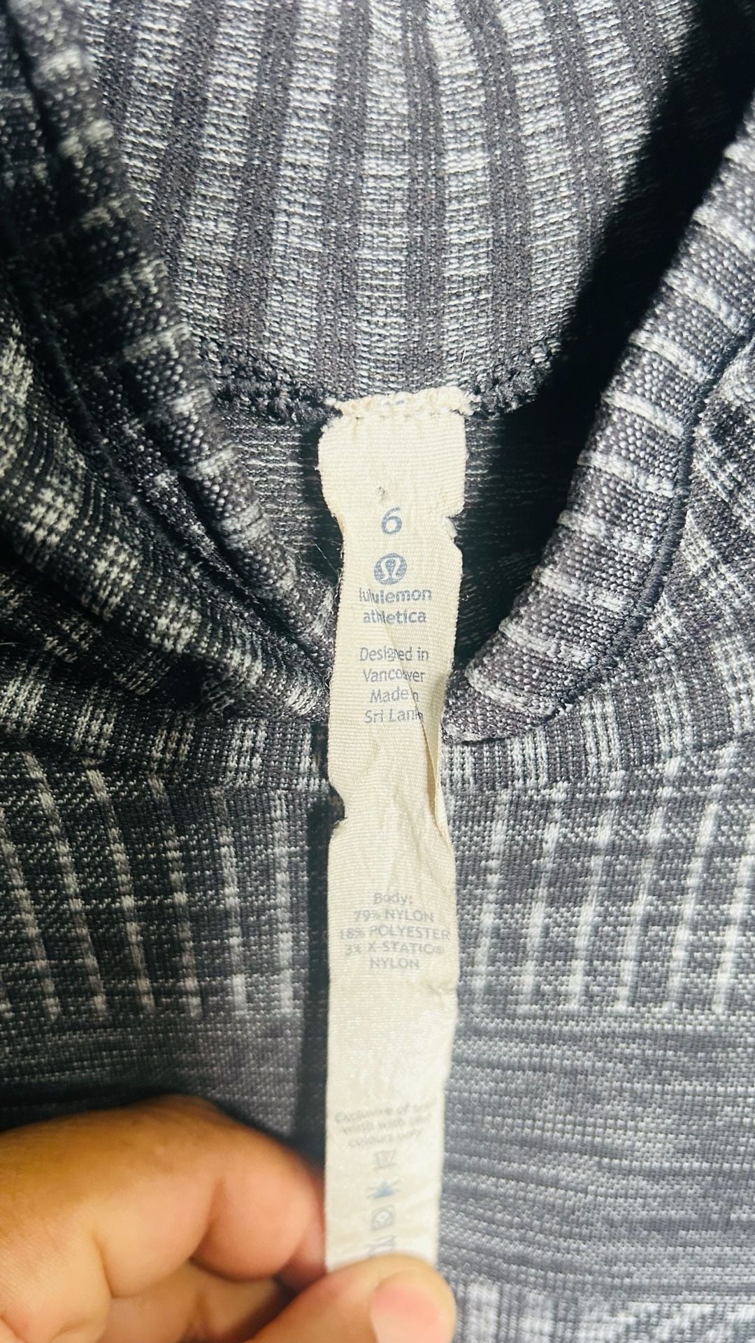 Lululemon Rest Less Pullover Heathered Black Gray. Pc146 4