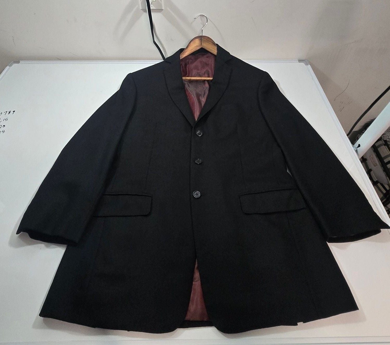 Bespoke Nick Lopez Houston Custom Sport Coat Blazer Black Woven Regular 2
