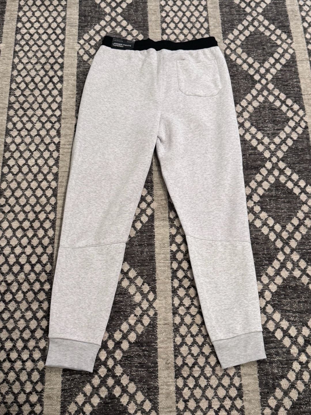 RBX Active Jogger Pants Size M Grey Heather Black Zipper Pocket 3