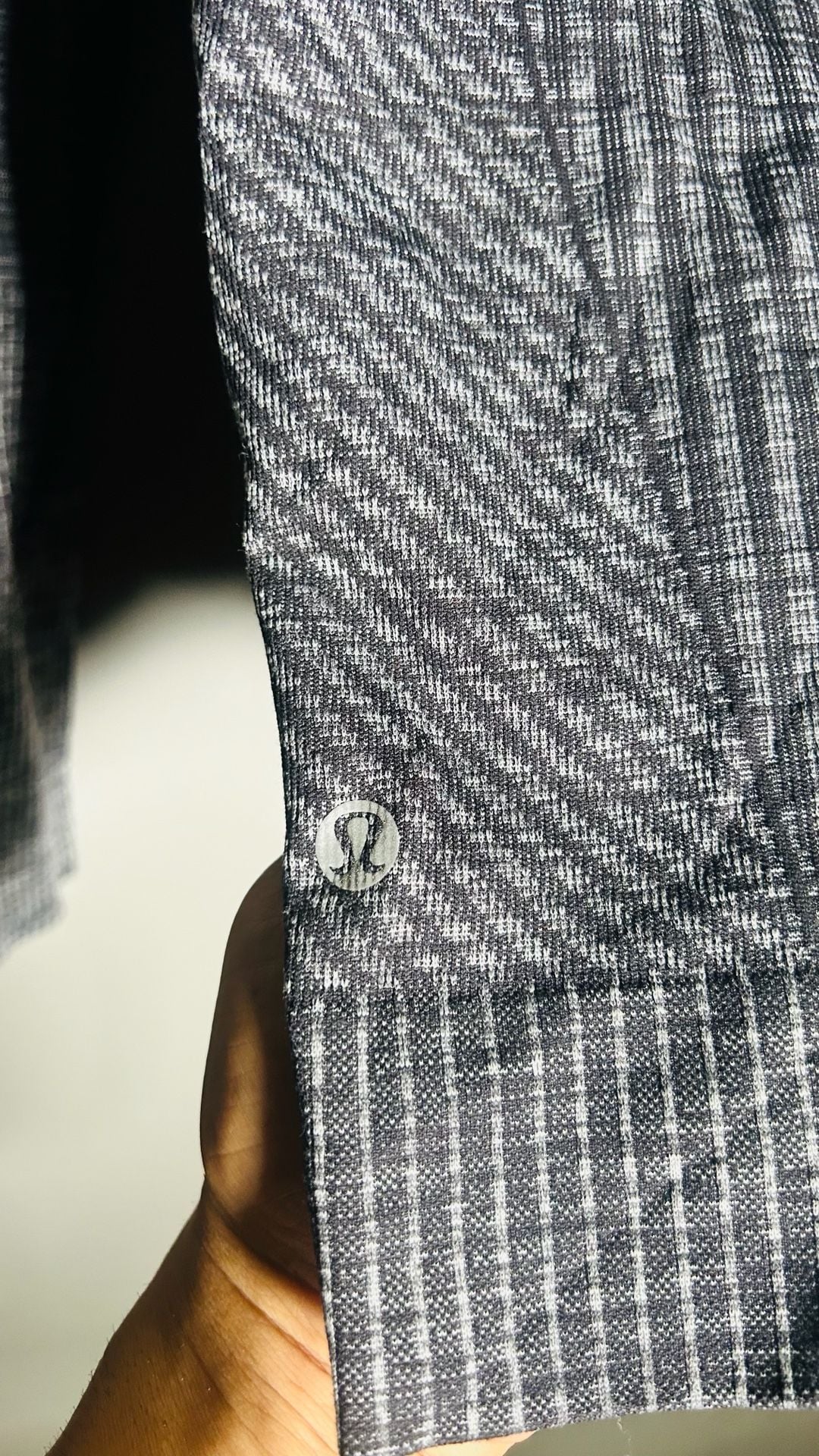 Lululemon Rest Less Pullover Heathered Black Gray. Pc146 5