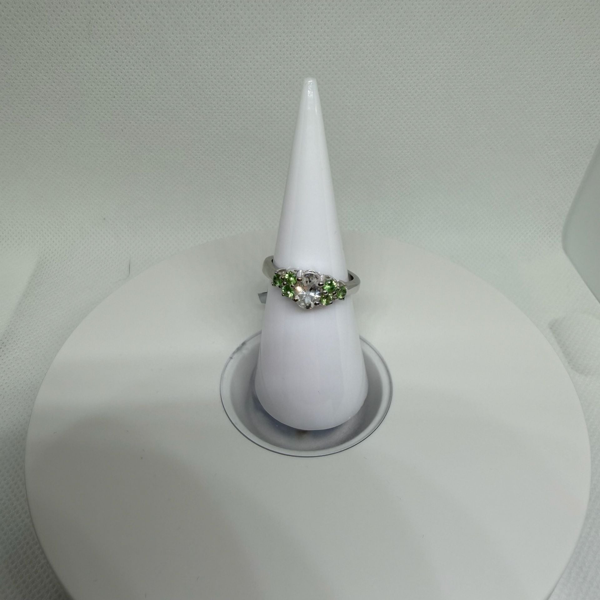 Rocks TV Annabella Limited Ed #1/50 Cullinan Topaz & Tsavorite Sterling silver 3