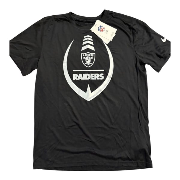 Nike Las Vegas Raiders Dri-Fit Long Sleeve T-Shirt Black M
