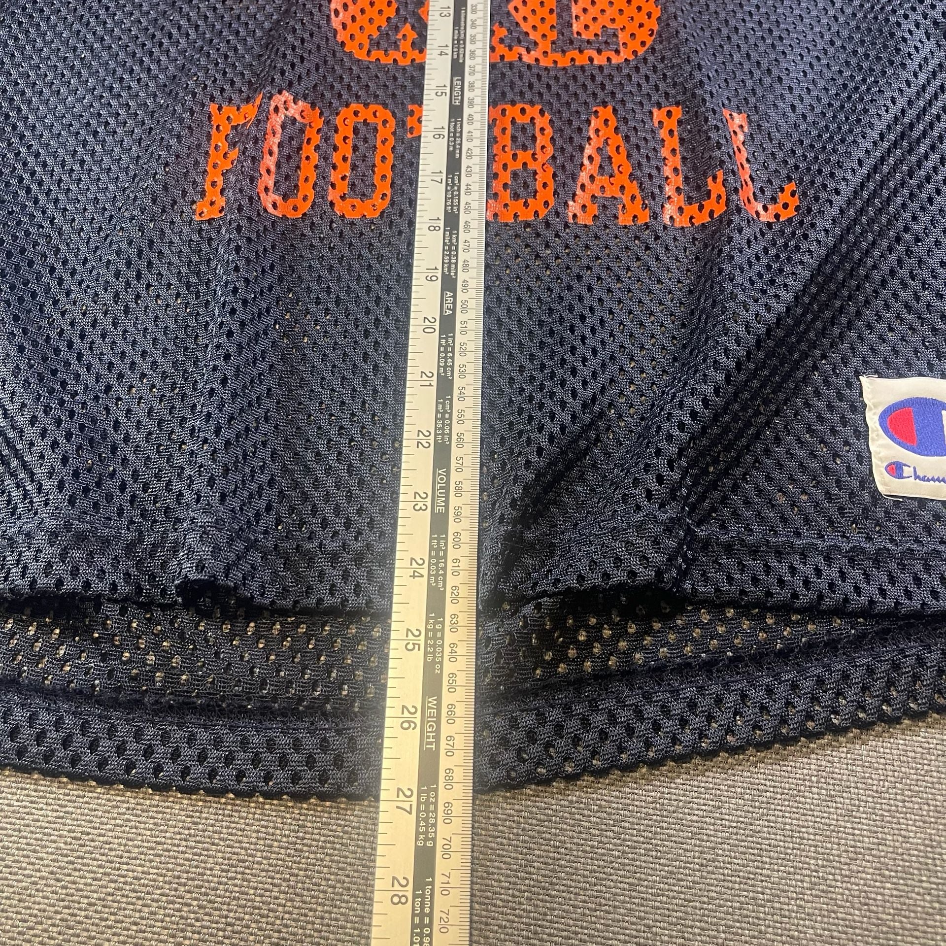 Vintage Champion Broncos Football -Size Large, Mesh Jersey, Super Bowl XXXIII 14
