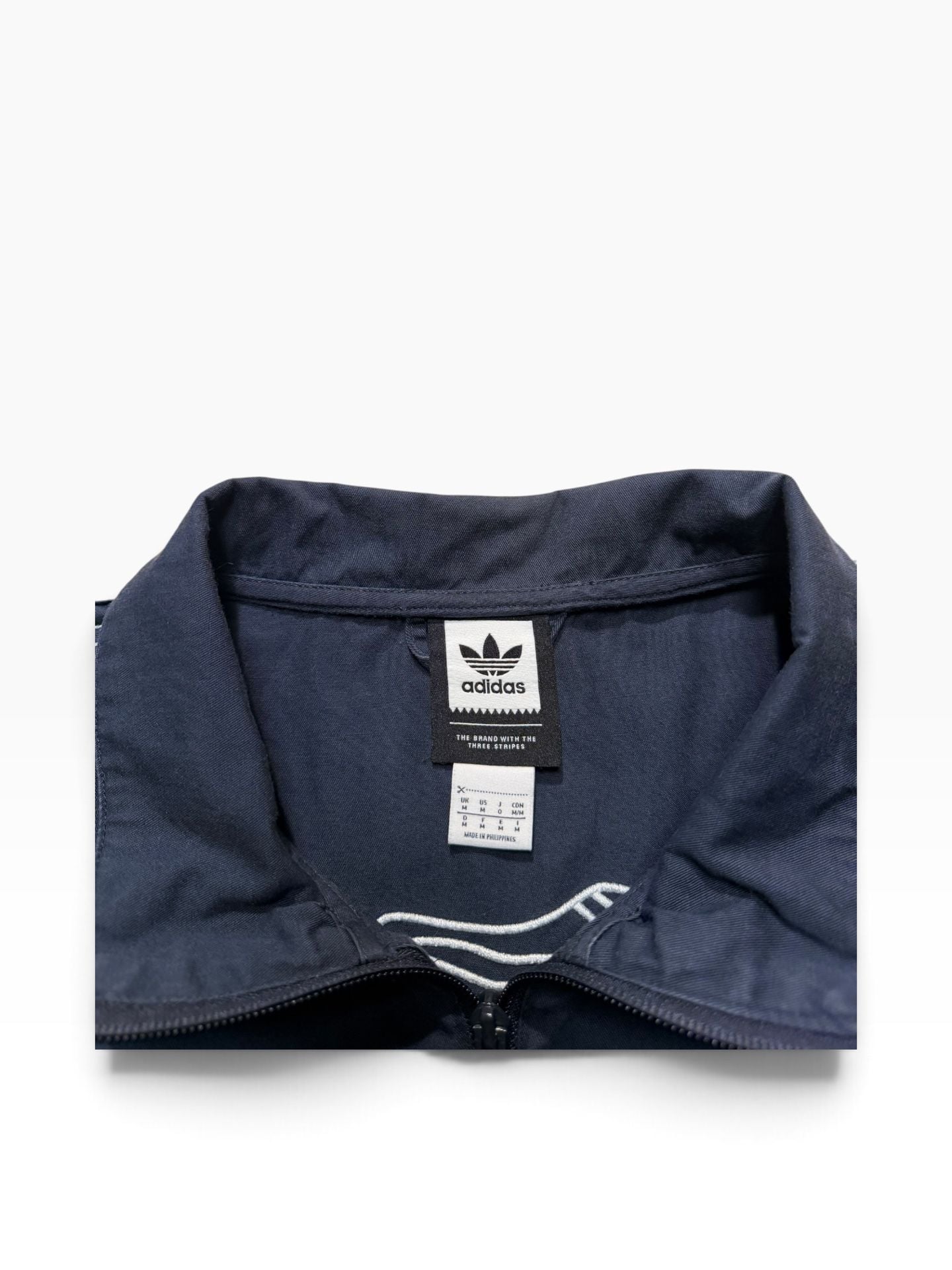 Adidas Josh Manoles Quarter-Zip Size M Navy Jacket 4