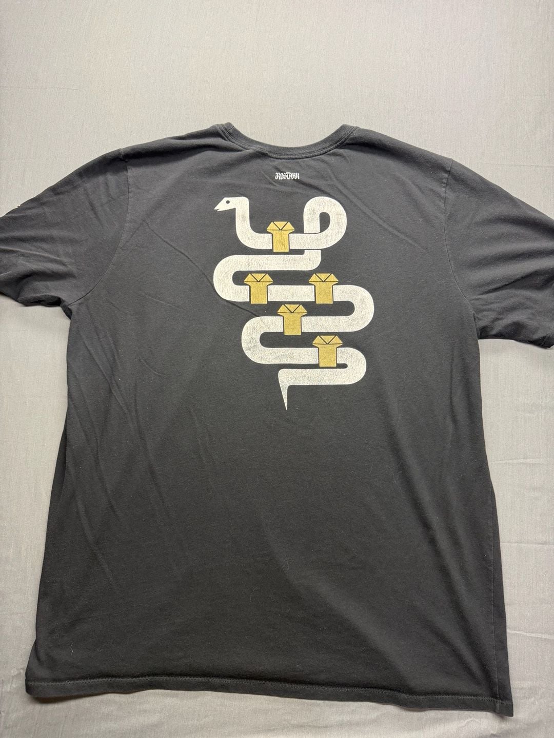 Nike Kobe Bryant 24 Five Rings Snake Shirt Medium Black Mamba Lakers 8