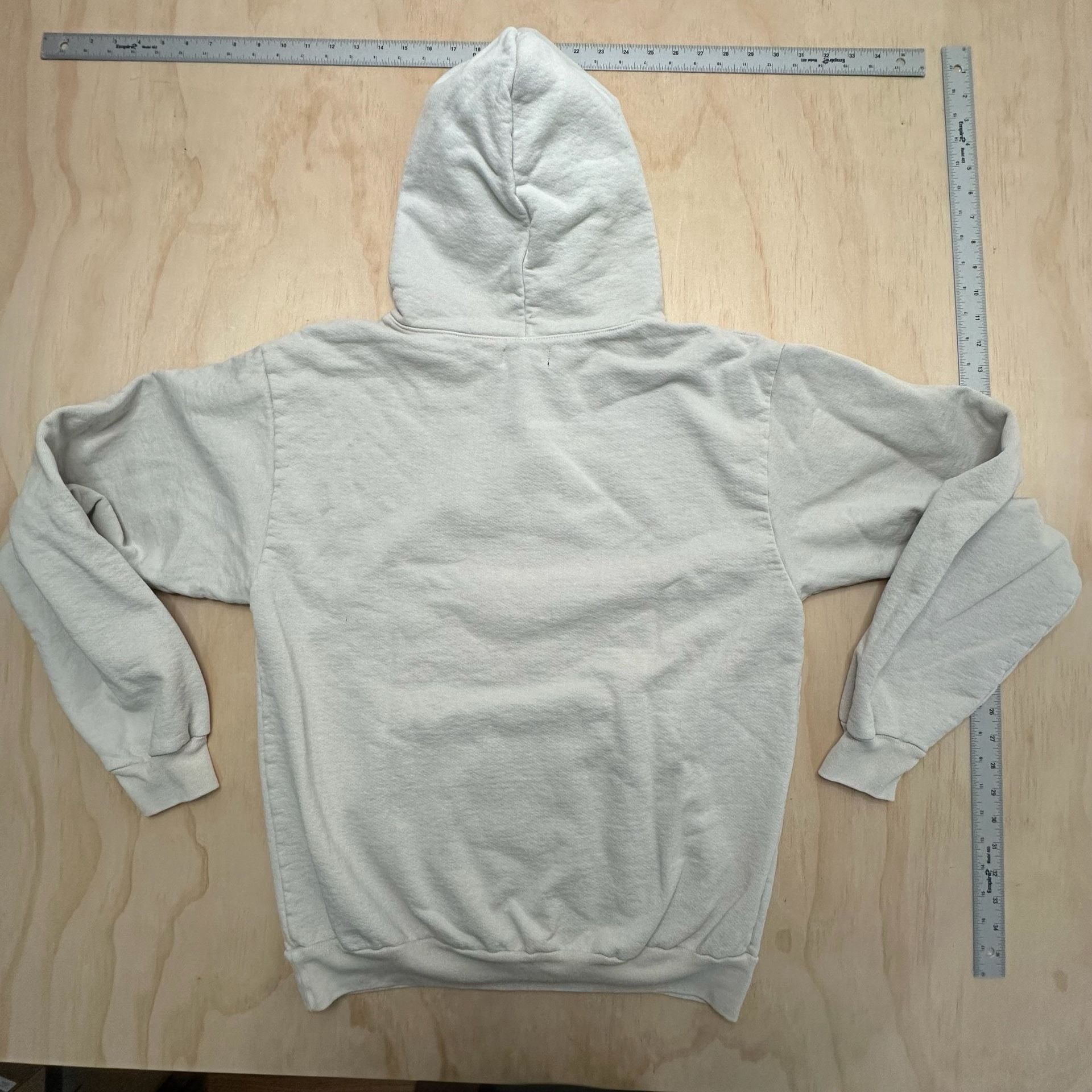 Ghost Premium Basics Hoodie Size M Gray Embroidered Logo Hoodie 8