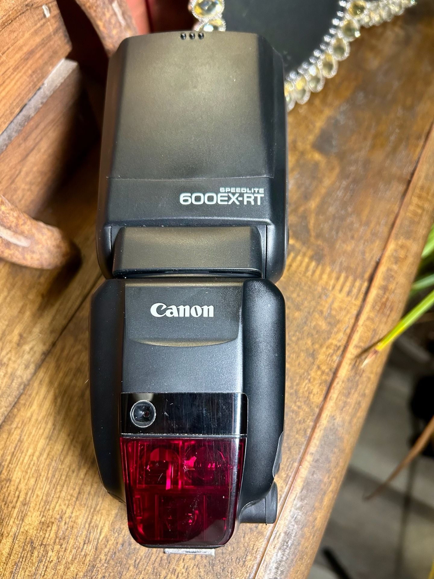 Canon Speedlite 600EX-RT Camera Flash With Case And Accessories 2
