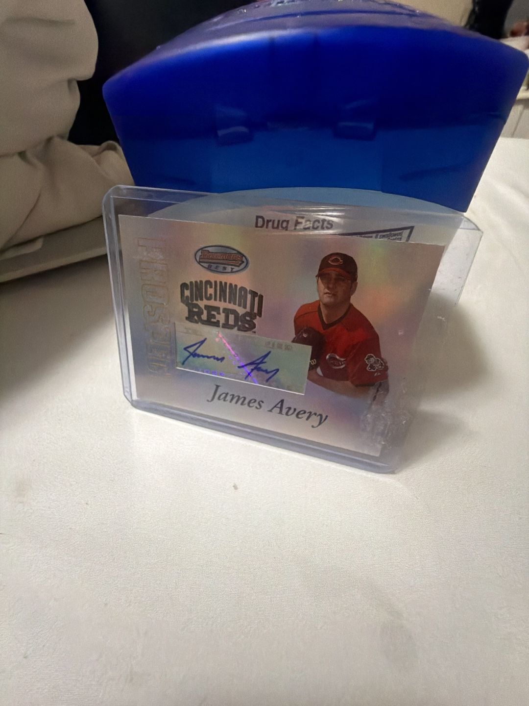 2007 Bowman's Best Prospects James Avery Autograph Card BBP41 1