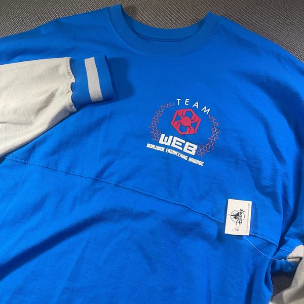 Disney Marvel Spider-Man WEB Worldwide Engineering Brigade Spirit Jersey