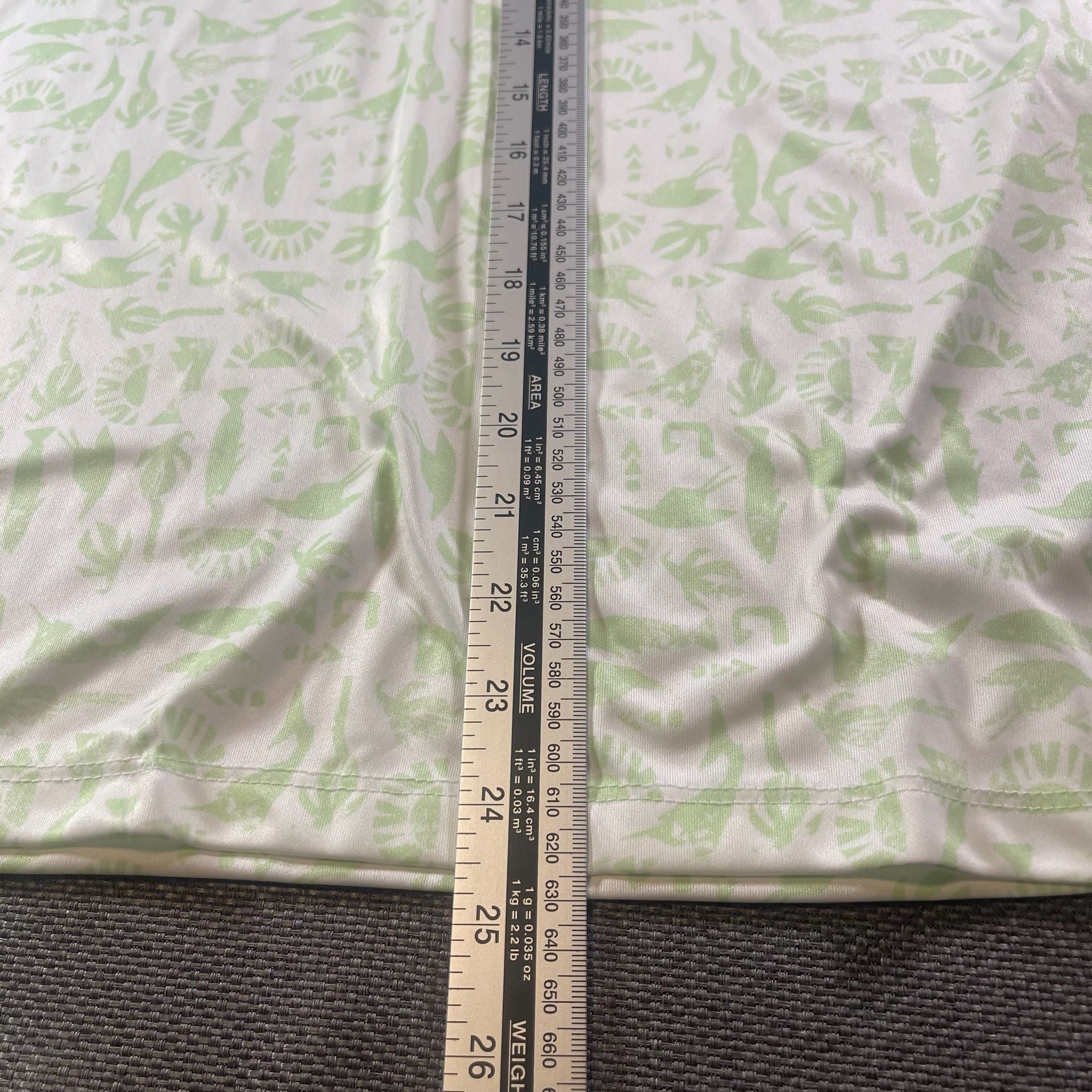 Huk Batiki Pursuit Polo Size S Green White Fish Graphic Golf Shirt New With Tags 13