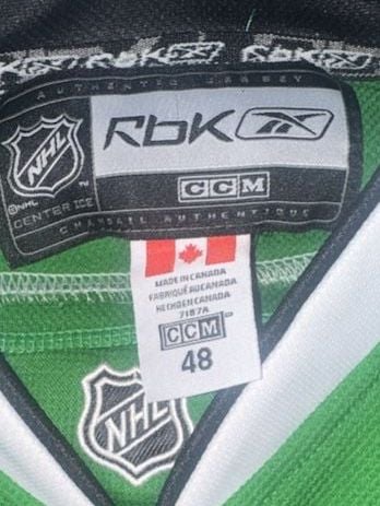 Reebok Chicago Blackhawks Toews 19 St Patrick's Day Jersey Size 48 5