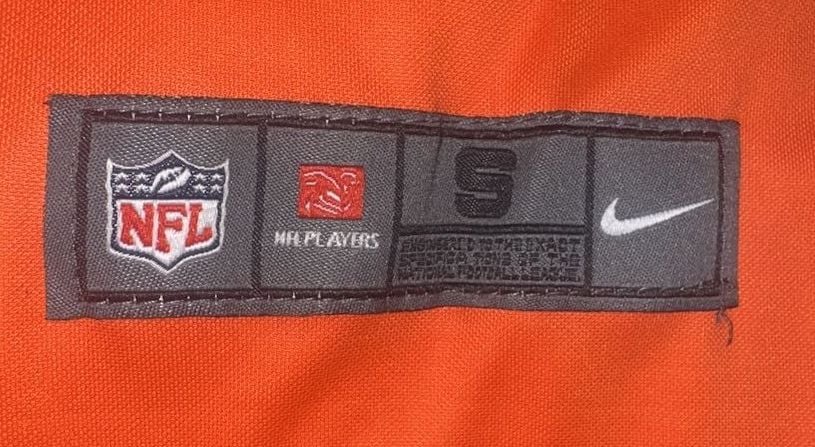 Nike Anthony Miller 17 Chicago Bears NFL Orange Jersey Size S 3