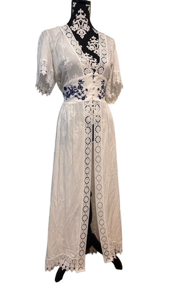 Katrina Embroidered Long Kimono 2