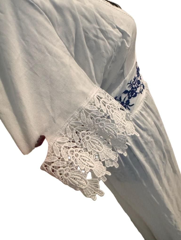 Katrina Embroidered Long Kimono 6