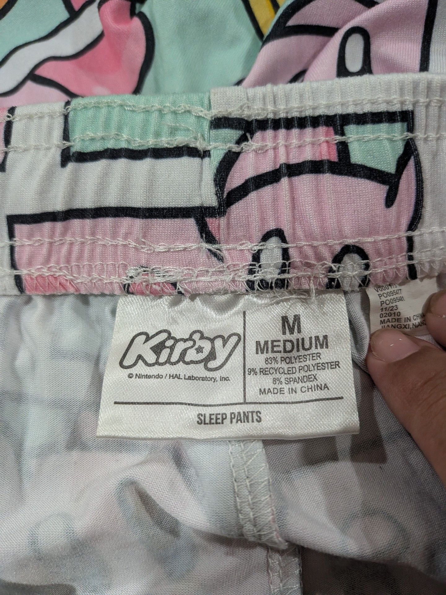Nintendo Kirby Pajama Pants 2