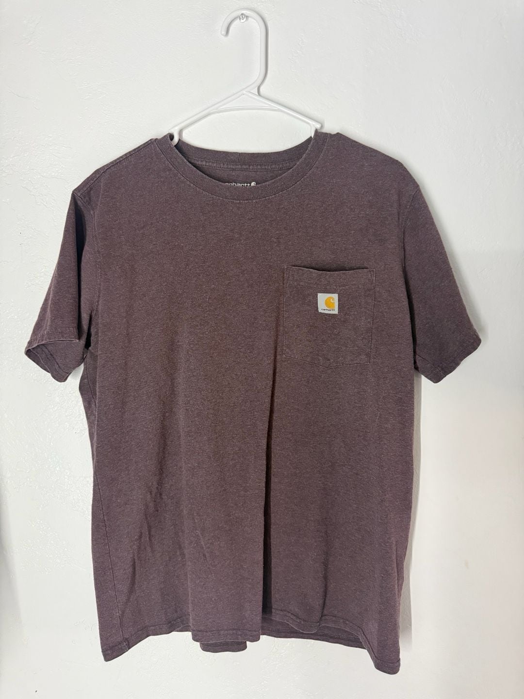 Carhartt Loose Fit Pocket T-Shirt Size L Gray Heather Short Sleeve Workwear 2