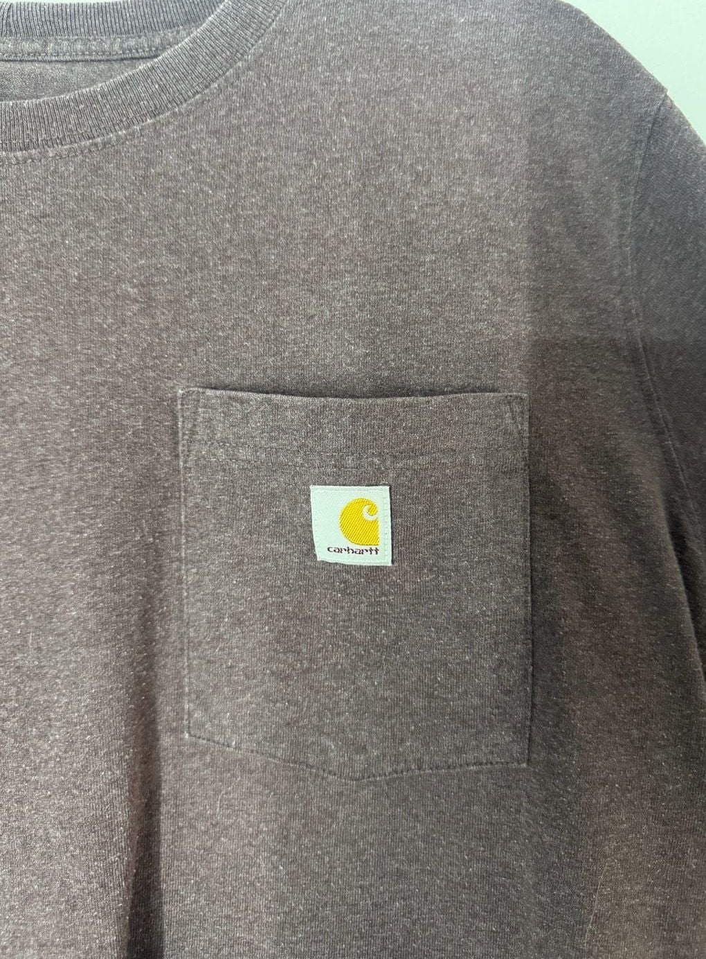 Carhartt Loose Fit Pocket T-Shirt Size L Gray Heather Short Sleeve Workwear 3