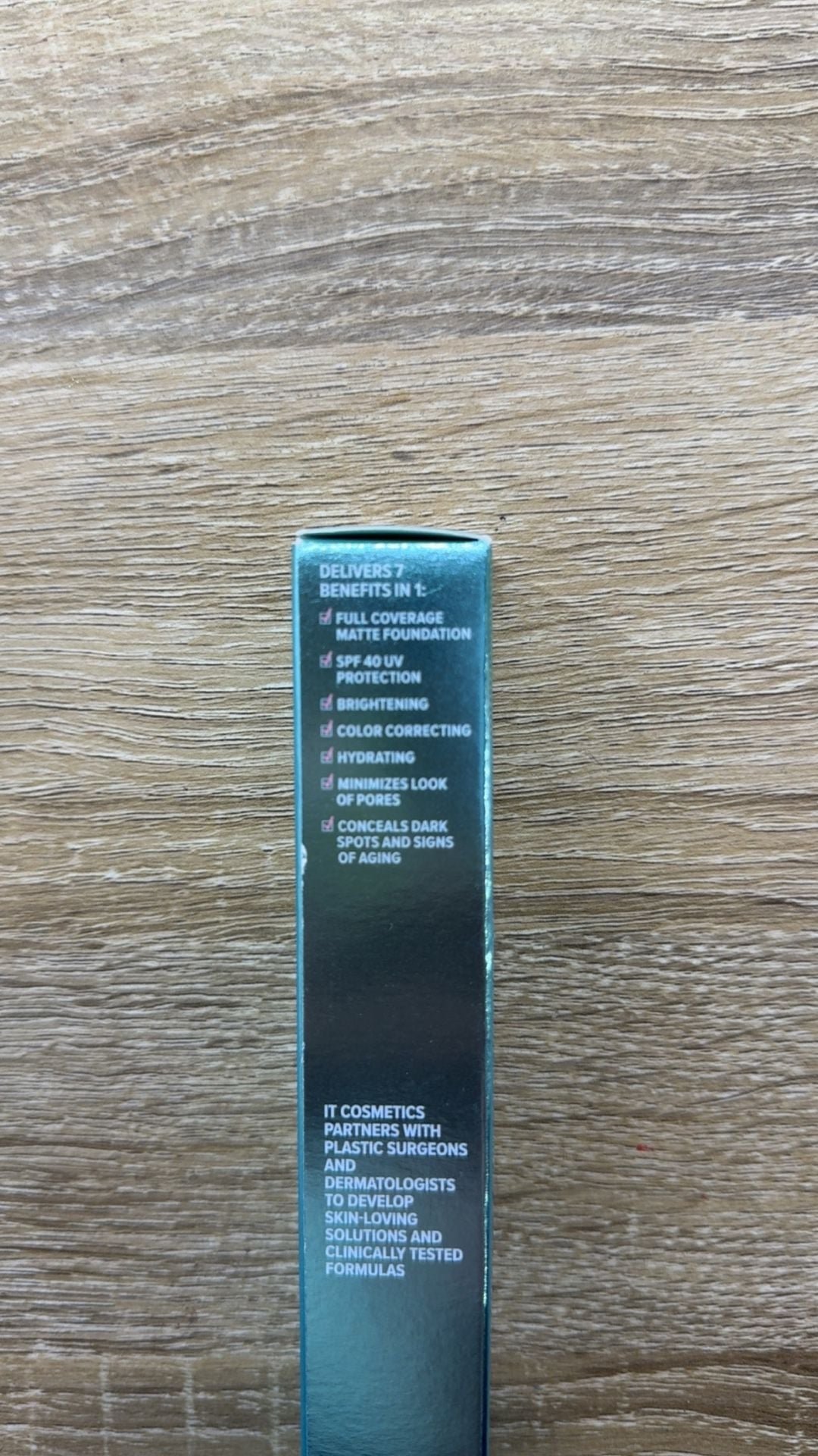 IT Cosmetics CC+ Oil-Free Matte SPF 40 Rich 1.08 oz Full Coverage Cream NEW 5