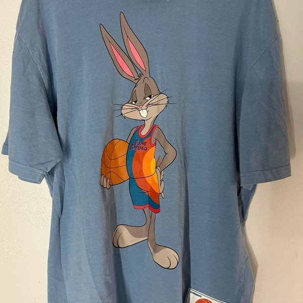 Space Jam Bugs Bunny Tune Squad T-Shirt Blue