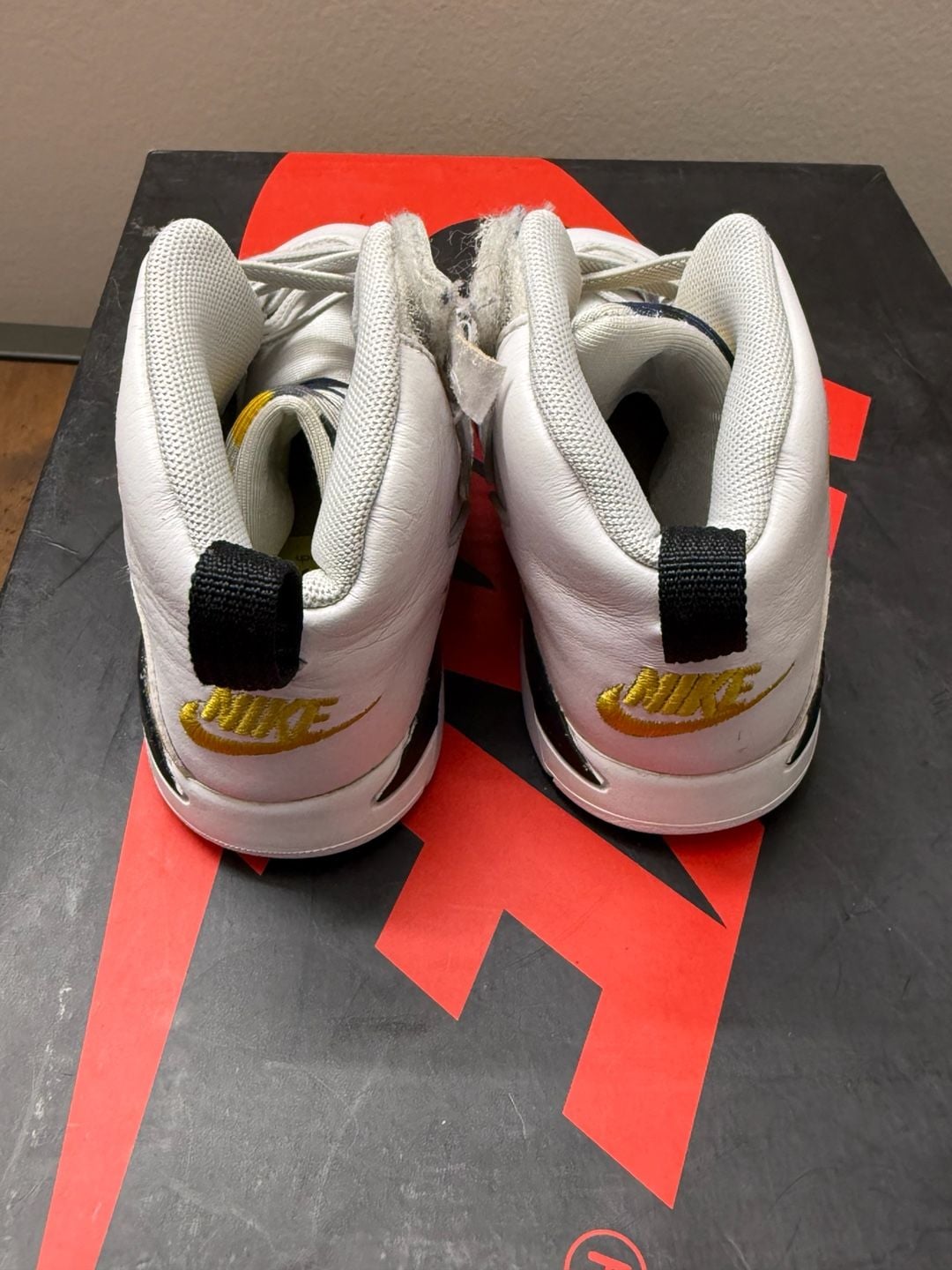 Jordan True Flight Toddler White Yellow Ochre Black 5