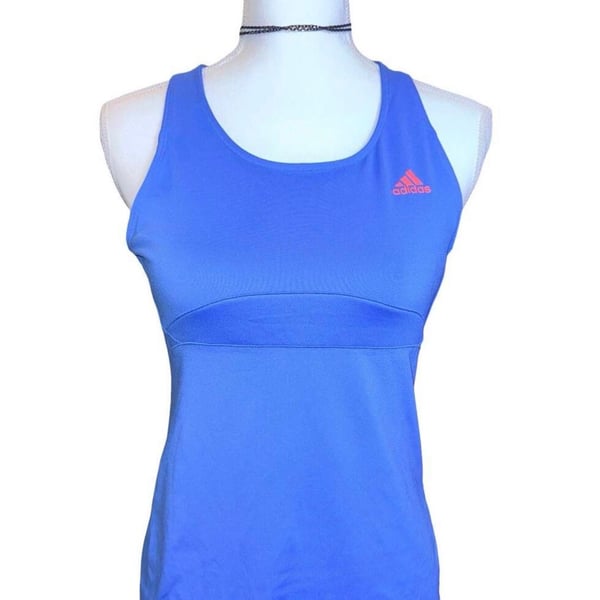 Adidas Climalite Blue Tank Top Size M