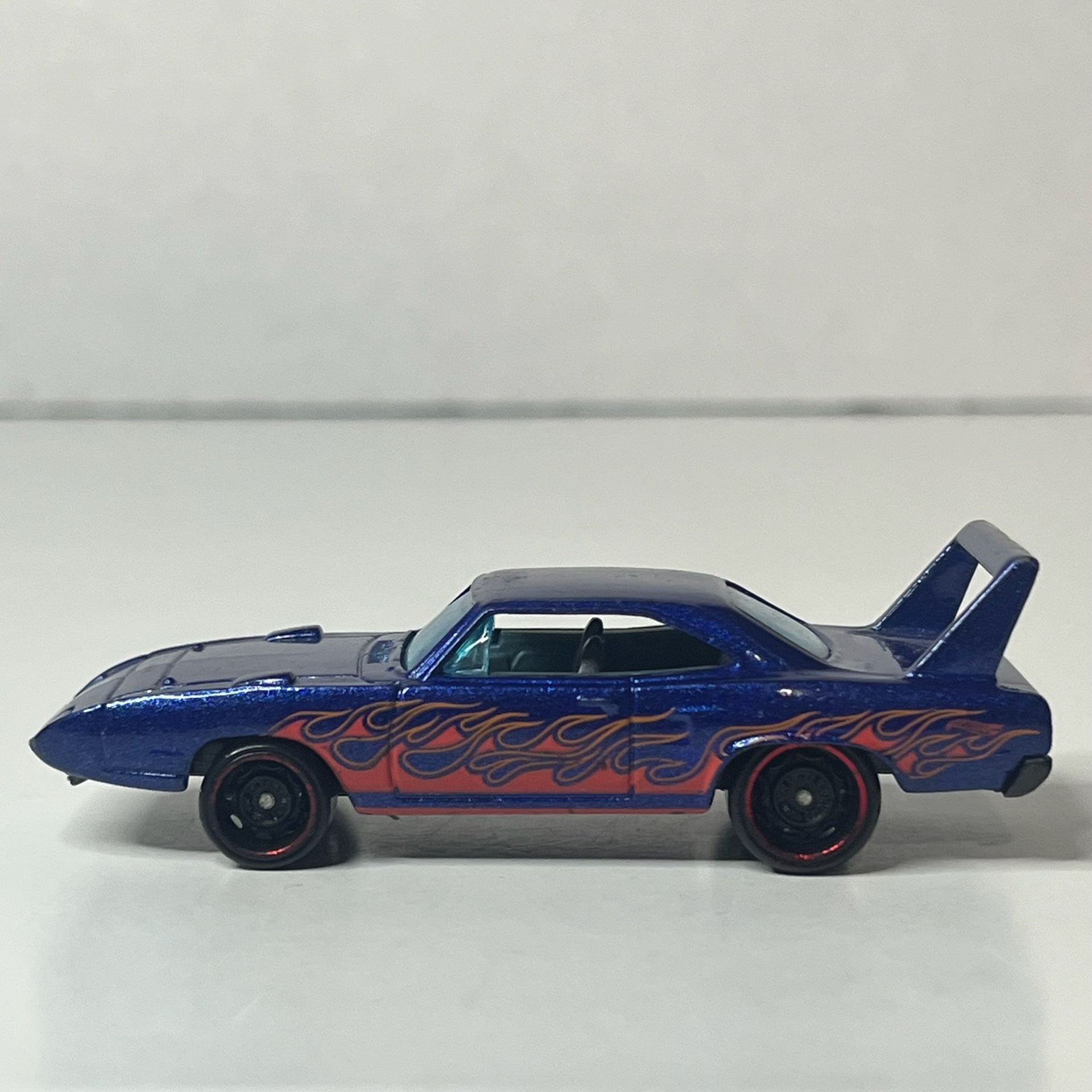 Hot Wheels Plymouth Superbird HW Flames Dark Blue 2