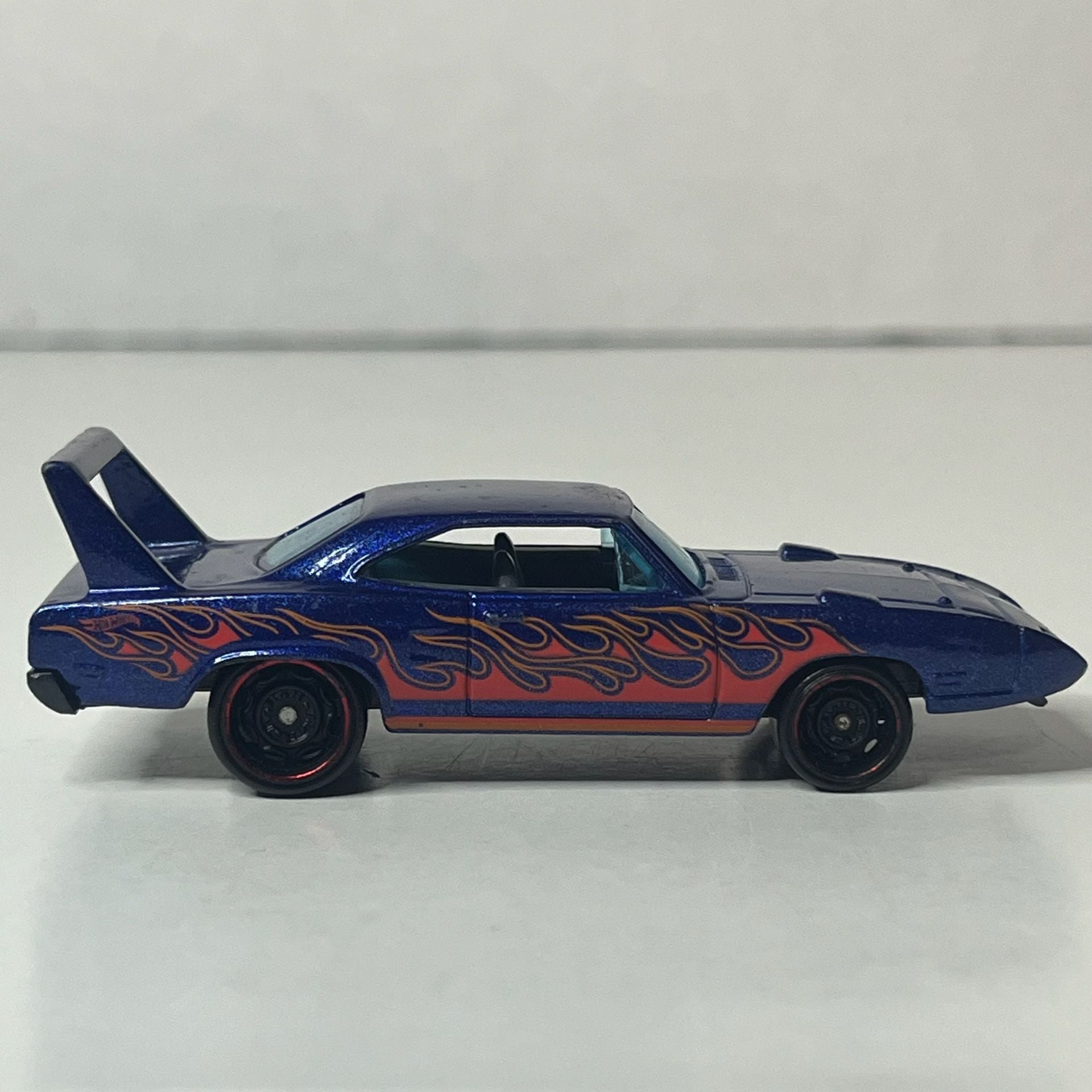 Hot Wheels Plymouth Superbird HW Flames Dark Blue 4