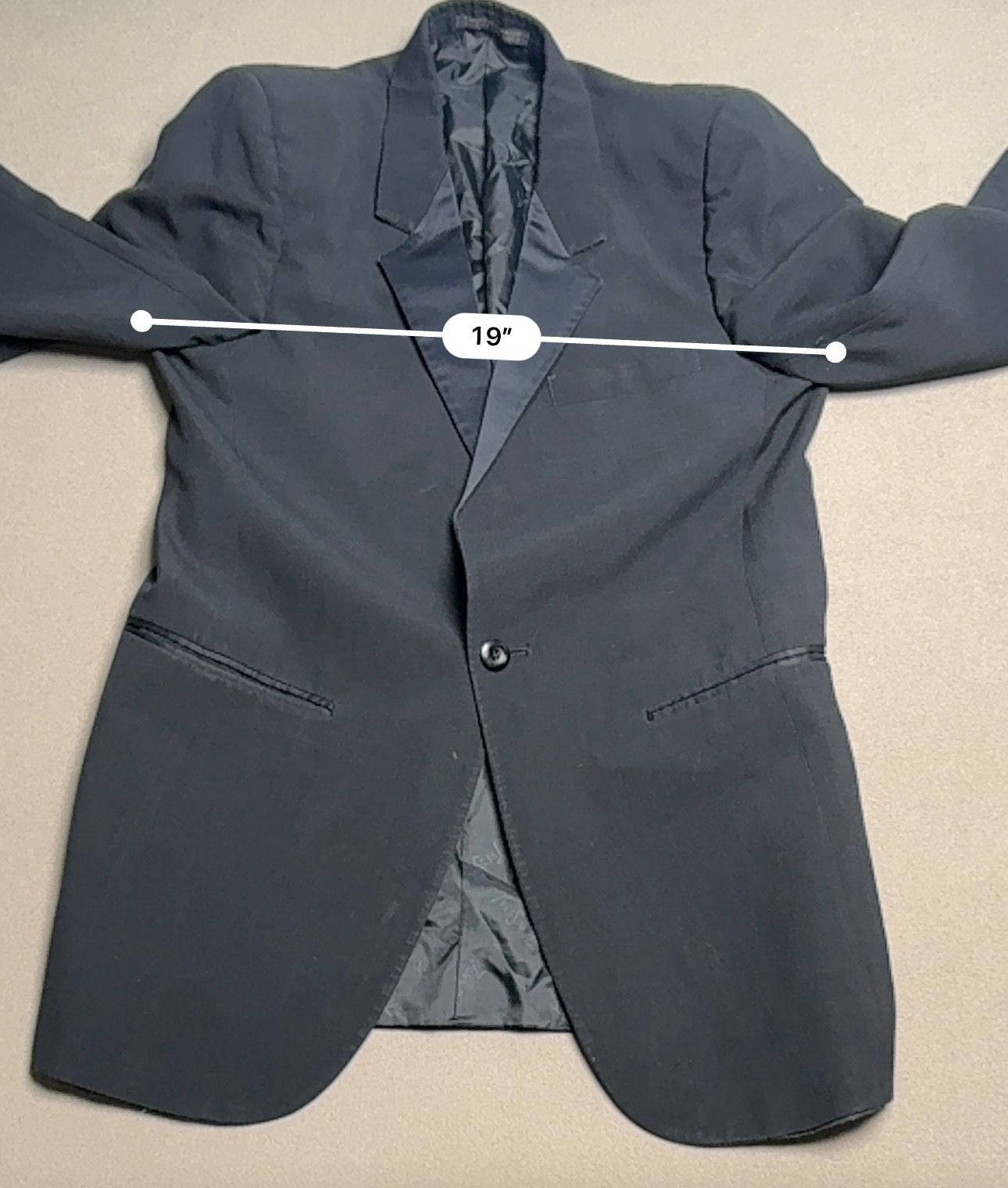 Yves Saint Laurent Tuxedo Jacket Size 39 Black Formal Dinner Jacket 5